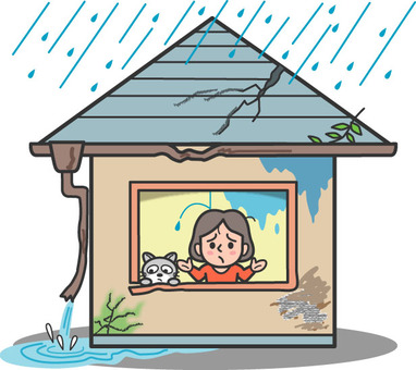 雨樋　破損　熊本市